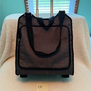 Thirty-One Black Travel Bag